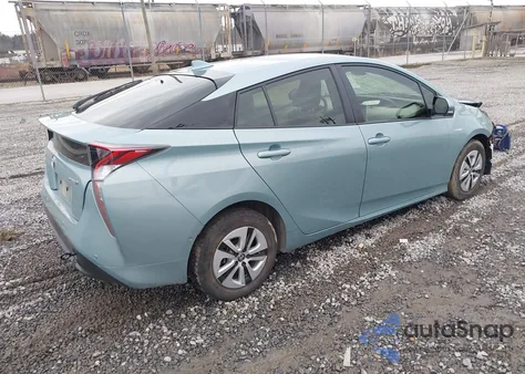 2018 Toyota Prius Two z USA, uszkodzony, nr VIN JTDKBRFU7J3079474